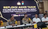 Polres Batu Bara Gelar Refleksi Akhir Tahun, Soroti Kinerja dan Tantangan 2024