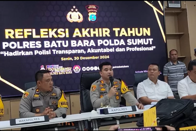 Polres Batubara gelar Refleksi Akhir Tahun
