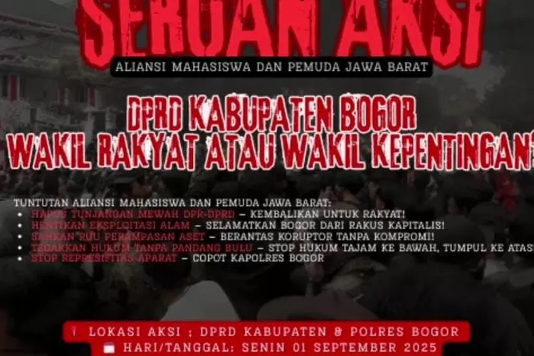 Seruan Aksi Yang Viral Di Media Sosial (Catatanfakta.com)