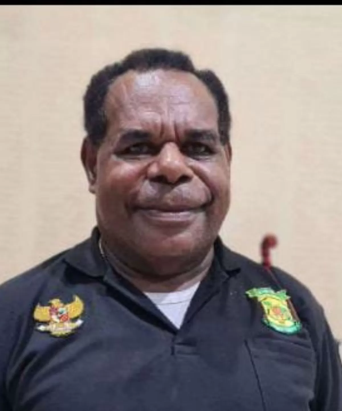 Ketua Lembaga Masyarakat Adat (LMA) Provinsi Papua Tengah, Jhon Kogoya (Istimewa )
