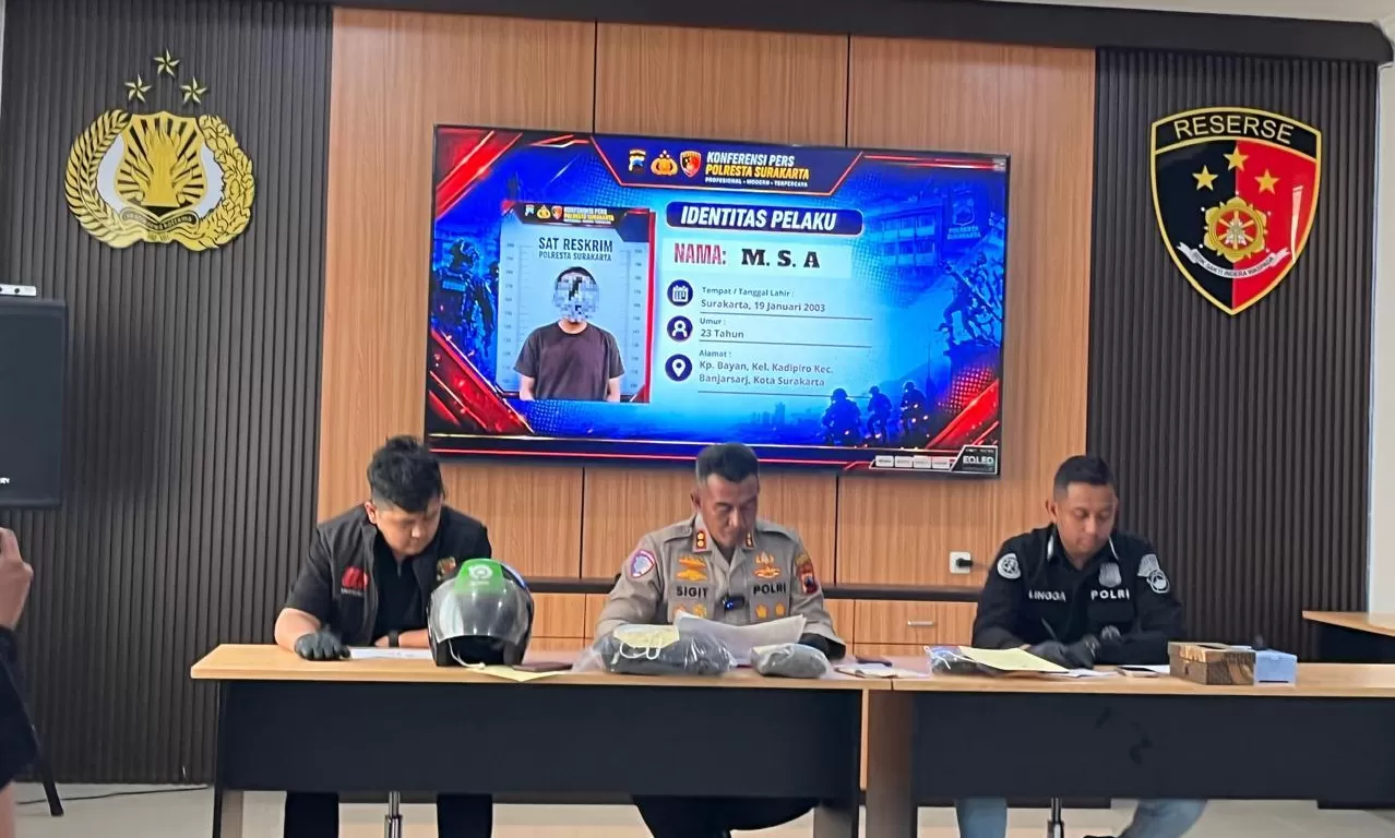 Mantan Karyawan Toko Perabotan di Solo Curi Perhiasan Majikan, Terungkap dari CCTV. (kliksolonews/Lukas Budi)