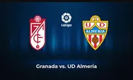 Link Live Streaming dan Head to Head Granada vs Almeria di La Liga Spanyol