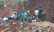 Musibah Tanah Longsor di Jatinangor Jabar Timbun 6 Warga, 4 Meninggal Dunia