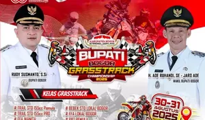 Peringati HUT RI ke 80, Pemkab dan IMI Bogor Gelar Bupati Grasstrack Championship 2025