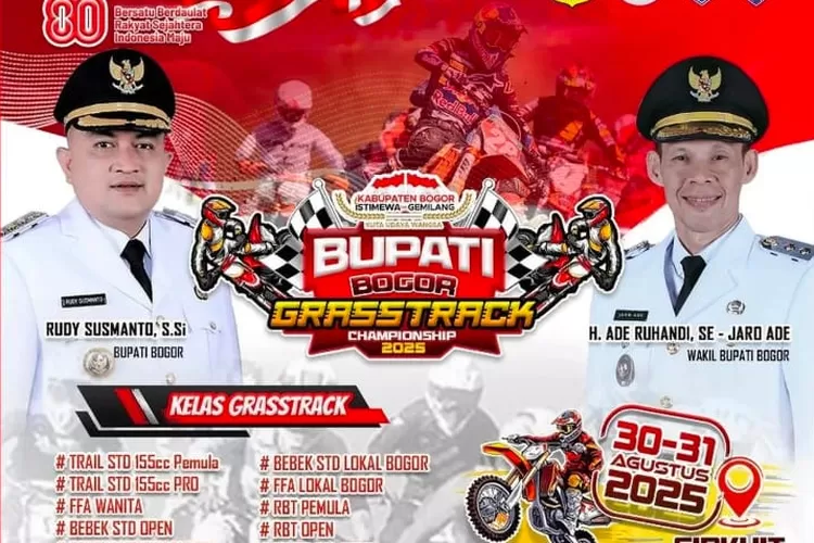 Bupati Bogor Grasstrack Championship 2025.