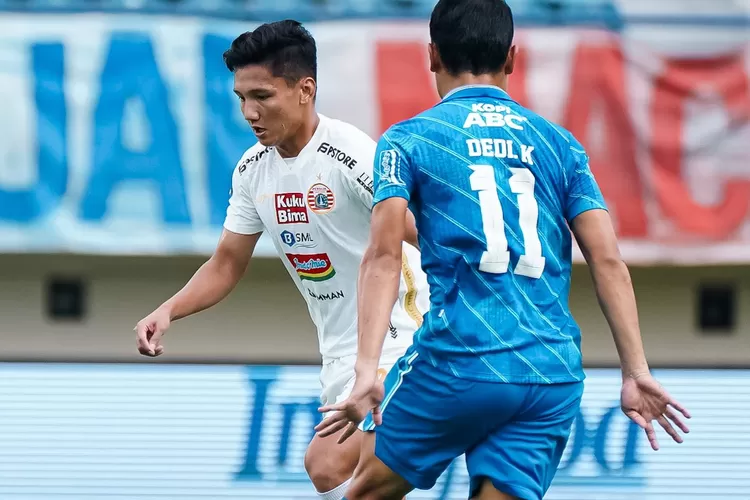 Hasil Persib vs Persija di Stadion Si Jalak Harupat, Macan Kemayoran harus akui keunggulan Maung Bandung. (Twitter.com/@Persija_Jkt)