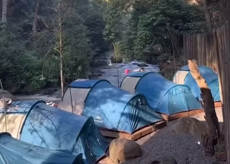 Pineus tilu camp ground di Bandung