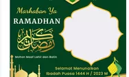 12 Twibbon Pilihan untuk Sambut Ramadhan 2023, Desainnya Unik dan Elegan Cocok untuk Semua Kalangan