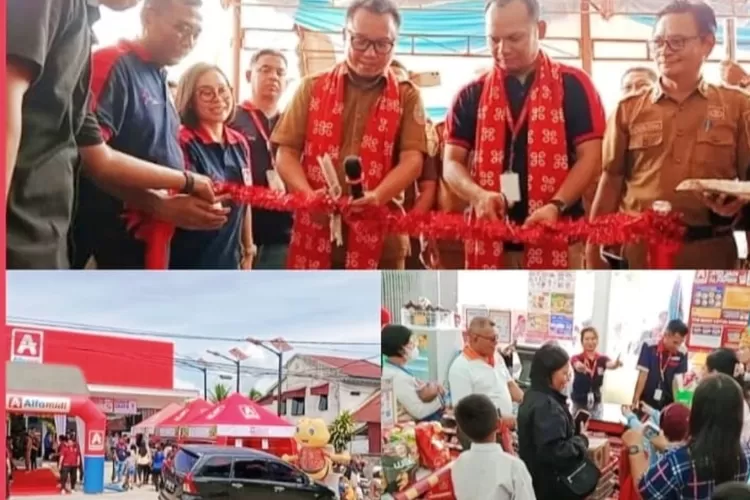 Grand Opening: 'Pembeli Serbu' Alfamidi di Beteleme