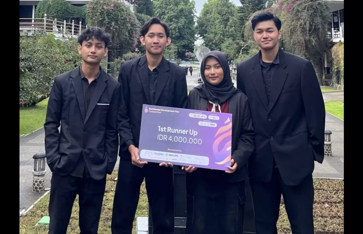 Tim Selokan Mataram raih peringkat 2 GDPC. dok. humas UGM
