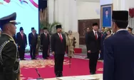 Jokowi Resmi Lantik AHY sebagai Menteri ATR/BPN dan Hadi Tjahjanto sebagai Menko Polhukam