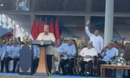 Presiden Prabowo Subianto Sebut Nama Seskab Teddy di Acara Penas KTNA XVII 2026 Langsung Disambut Sorakan Meriah