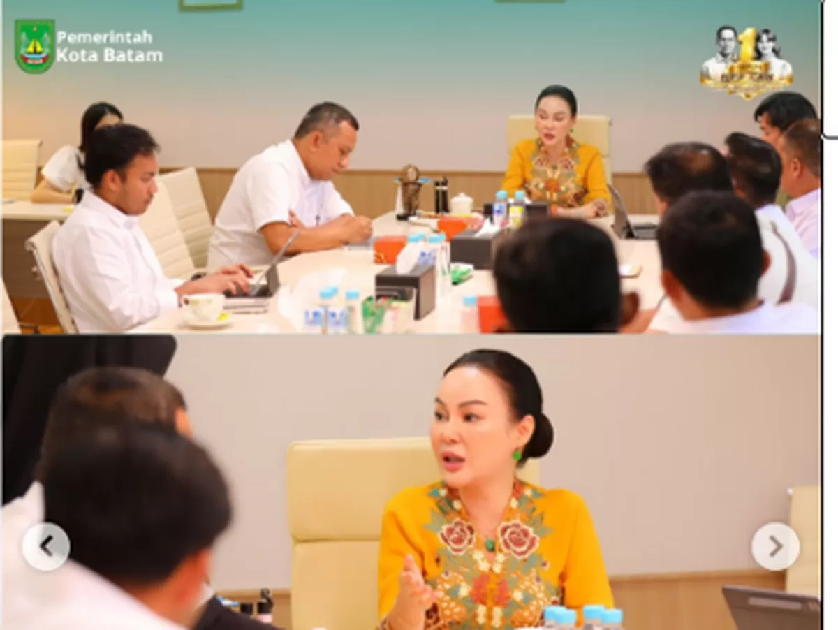 Wakil Walikota Batam Li Claudia Chandra saat menerima audiensi ASPARINDO Kota Batam di Kantor BP Batam.(Foto:Diskominfo Batam)