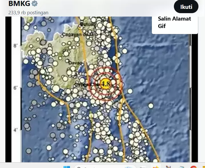 Info Penting Bmkg Gempa Bumi Dan Peringatan Dini Cuaca Panas Hari Ini