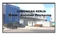Dibutuhan Segera untuk Lowongan Kerja Posisi Assistant Purchasing di PT Sindo Marine Batam