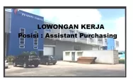 Dibutuhan Segera untuk Lowongan Kerja Posisi Assistant Purchasing di PT Sindo Marine Batam