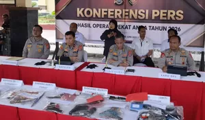 Hasil Operasi Pekat Anoa 2026 Polda Sultra Ungkap 338 Kasus, 395 Orang Diamankan