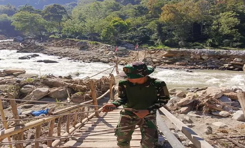15 Jembatan Perintis Dibangun oleh TNI, Desa-desa Terisolasi di Aceh Kembali Terbuka