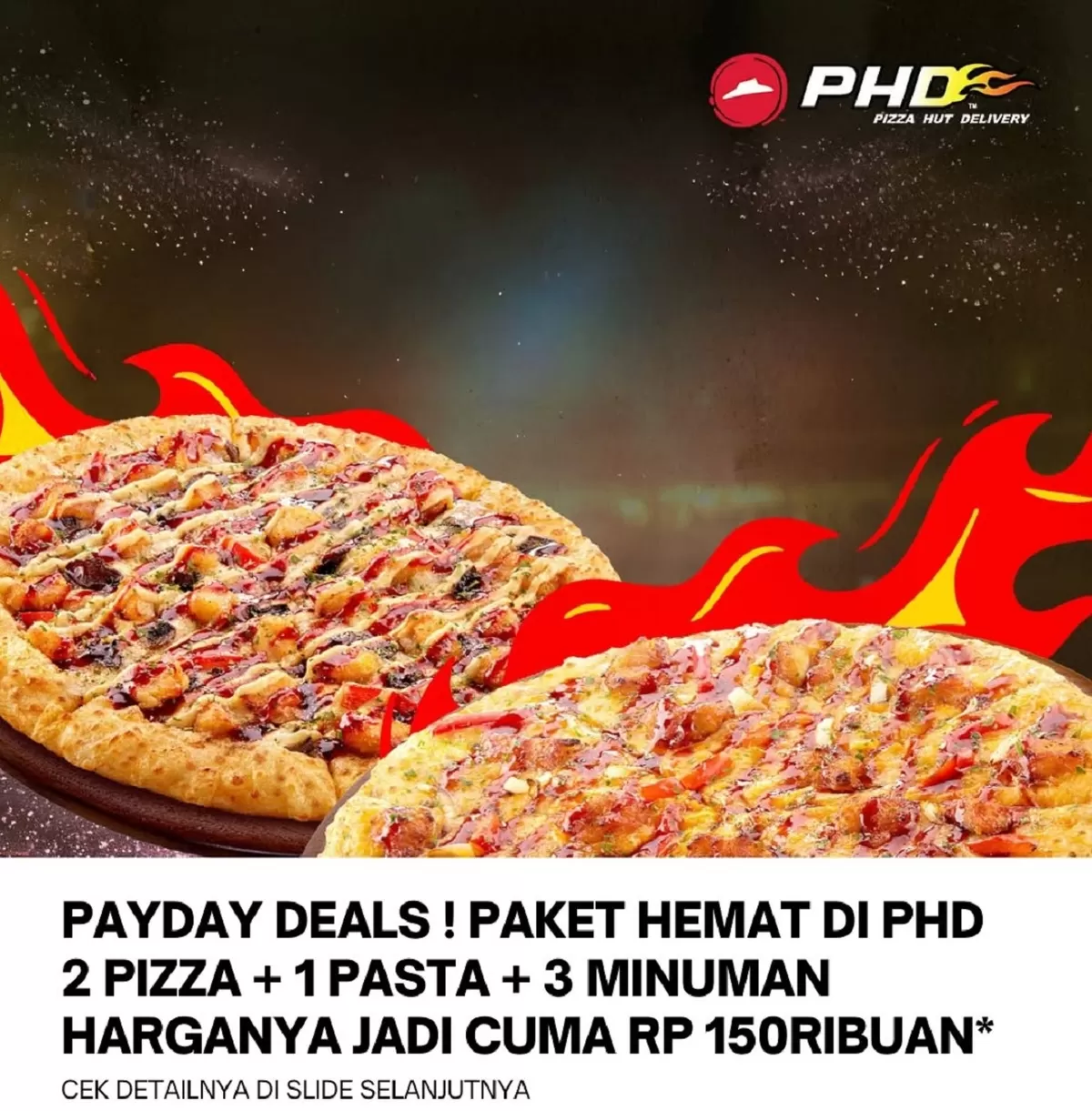promo payday Pizza Hut &amp; HokBen Februari 2026 dengan harga spesial! Menu lezat untuk dine in &amp; take away, cocok untuk kebersamaan.