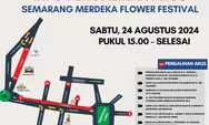 Catat! Ini Rute Pengalihan Arus Lalu Lintas Dalam Rangka Semarang Merdeka Flower Festival 2024