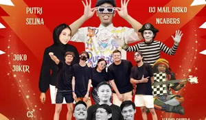 17 Agustus, Trah Mbah Surip dan DJ Koplo Hentak Lapangan Pemuda Limo Depok