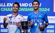 Jonatan Christie Resmi Menjuarai All England 2024 Kalahkan Anthony Ginting Sesama Indonesia