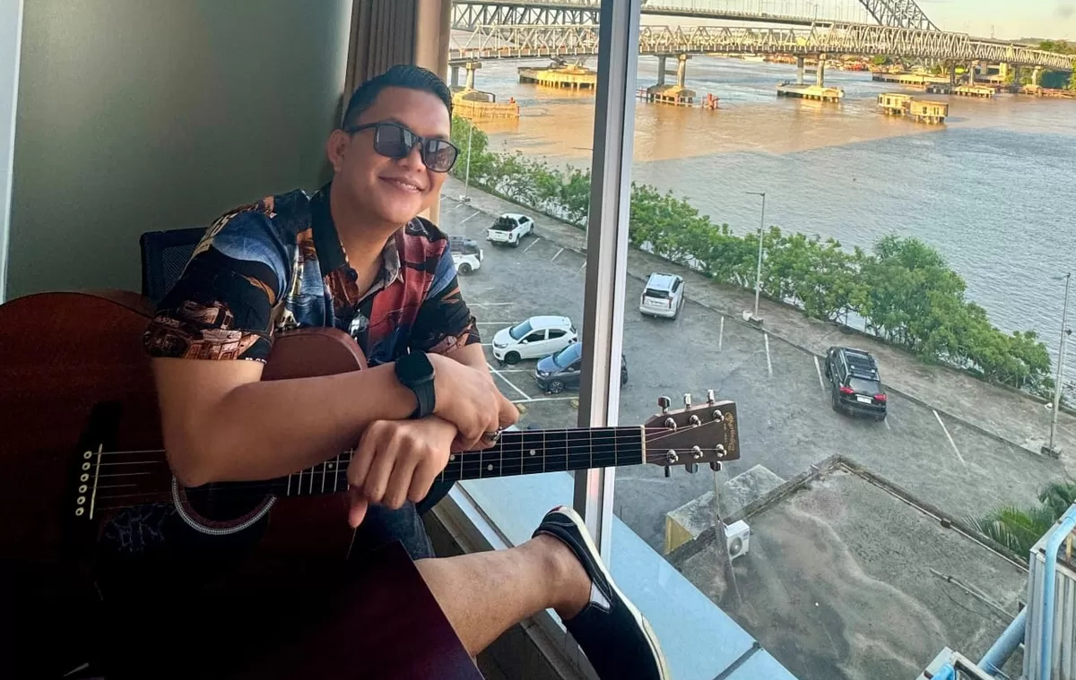 Andri Permana, penyanyi asal Handil, Kalimantan Timur (Ist)