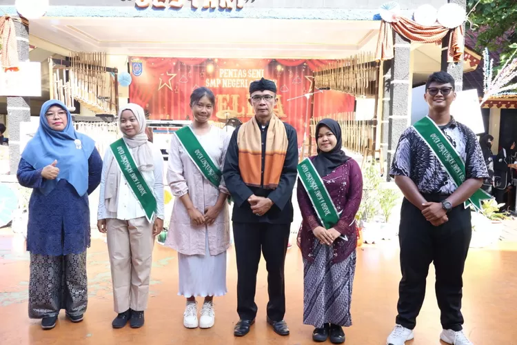 Pelaksanaan Pensi Pelita di SMPN 9 Depok, yang terletak di Kelurahan/Kecamatan Cipayung. (DOKUMEN SEKOLAH)