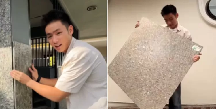 Content Creator, Jeremy Owen membagikan pengalamannya menggunakan papan bangunan yang terbuat dari daur ulang plastik.