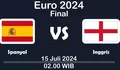 Link Live Streaming Gratis Final EURO 2024 Inggris vs Spanyol Apakah Ada? Nonton Disini Kualitas Jernih Hingga Full Time!