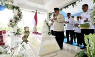 Usia Resmikan Museum, Presiden Prabowo Berziarah ke Makam Marsinah