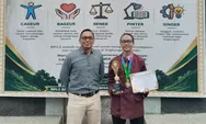 Wakil Ketua OSIS SMK Pariwisata PHT Cianjur Raih Medali Emas Olimpiade Sains Siswa Nasional