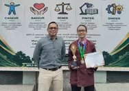 Wakil Ketua OSIS SMK Pariwisata PHT Cianjur Raih Medali Emas Olimpiade Sains Siswa Nasional