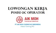 Dibutuhkan segaera untuk Tenaga QC Operator di PT Aik Moh Chemicals Indonesia Batam