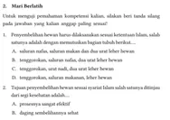 BARU! Kunci Jawaban PAI Kelas 9 SMP Kurikulum Merdeka Halaman 110-114 Mari Berlatih: Bersyukur dengan Akikah, Peduli Sesama dengan Berkurban