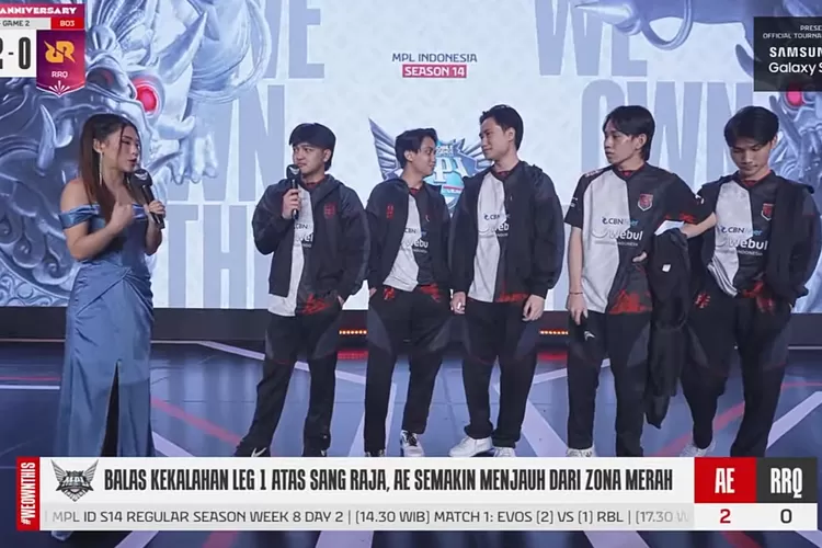 Hasil Akhir RRQ vs Alter Ego MPL ID Hari Ini, Tak Terduga Sang Raja Harus Tumbang 0-2 atas El Familia (YouTube MPL Indonesia)