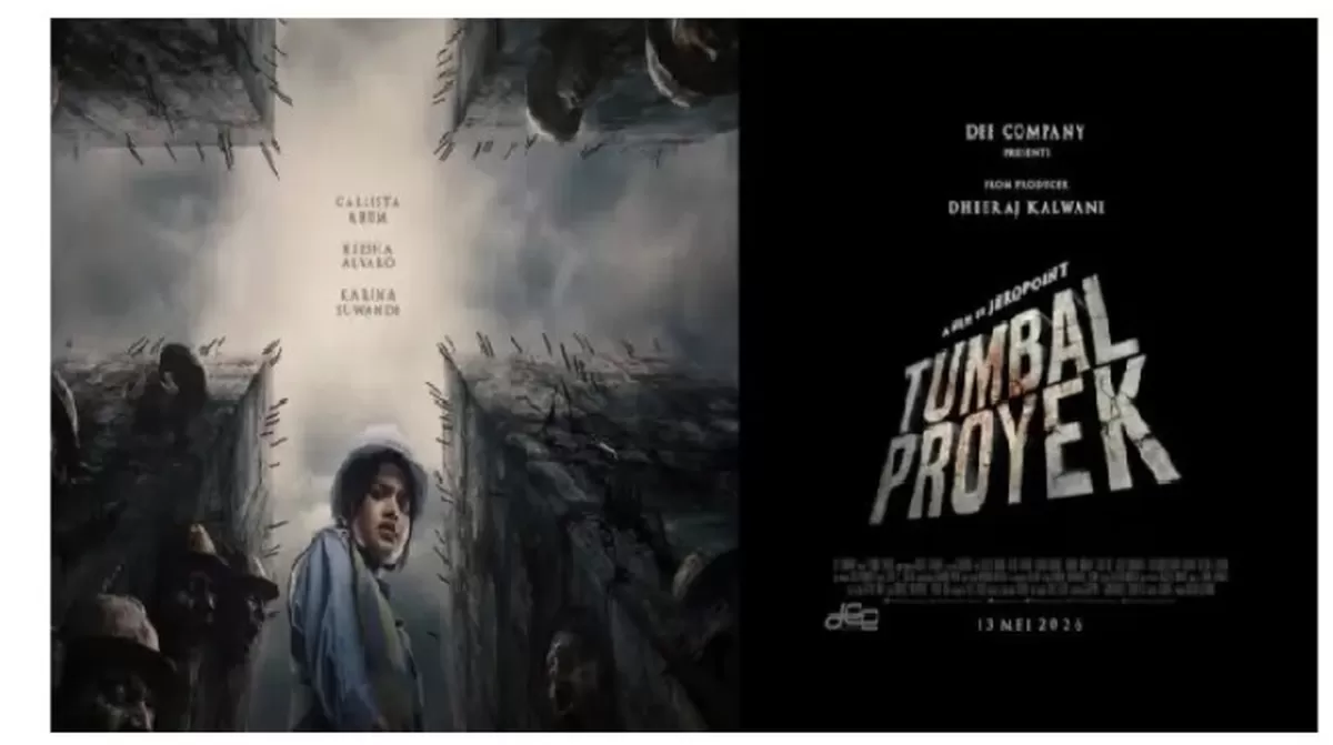 Film horor Tumbal Proyek resmi tayang di bioskop Indonesia sejak 13 Mei 2026.