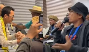 Ratusan Warga Pati Geruduk Gedung KPK, Desak Penonaktifan Bupati Sudewo yang Diduga Terlibat Korupsi Proyek Kereta Api