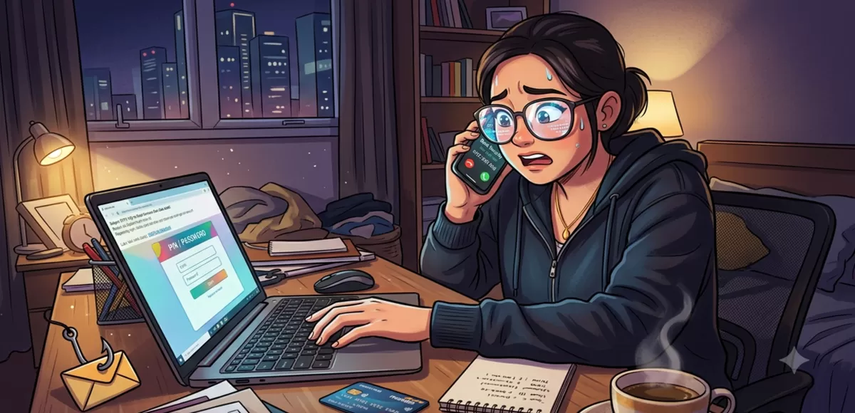 Awas Modus Manipulasi Psikologis! 5 Ciri Kejahatan Social Engineering Perbankan dan Cara Menangkalnya (Dibuat Kalimantansatu.com via Gemini AI)