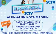 Jadwal Acara SCTV, Sabtu 27 April 2024: FTV, Karnaval SCTV, Suryanation Senandung Nikmat, Jejak Misteri, Tertawan Hati, Bidadari Surgamu