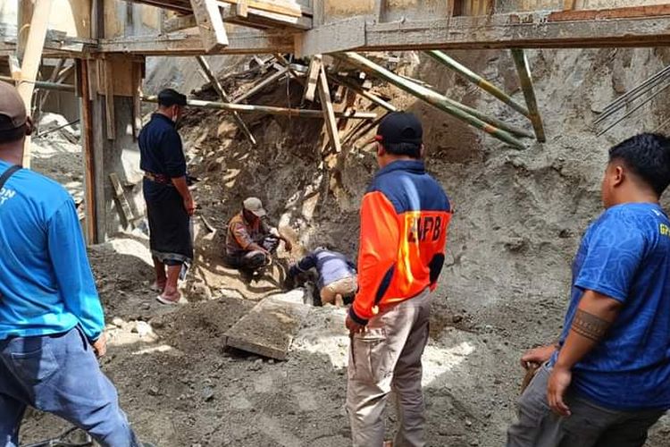 Tebing Ambruk Timpa Pekerja Coffee Shop di Kintamani Bali 1 Korban Meninggal Dunia