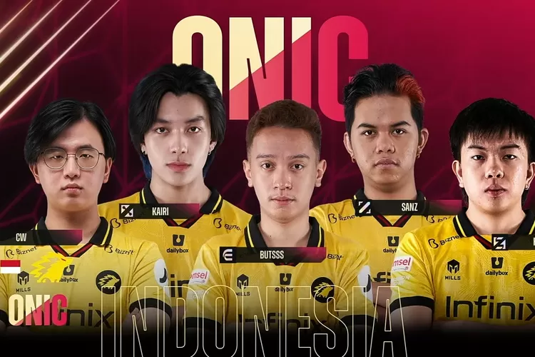 Ilustrasi hasilgame kedua ONIC vs AP Bren hari ini di upper bracket M5 World Championship. (YouTube MPL Indonesia.)