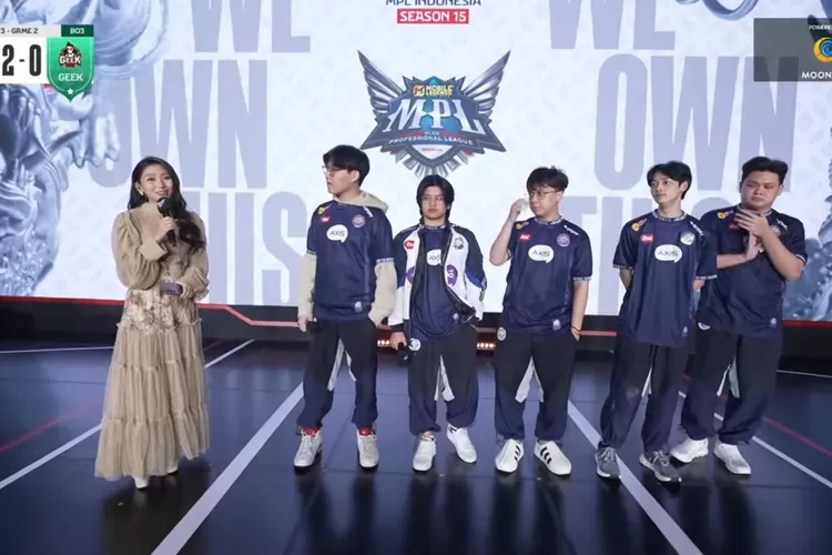 Hasil Akhir EVOS vs Geek Fam Hari Ini, Kemenangan Kedua Macan Putih di Regular Season MPL ID S15 (MPL Indonesia)