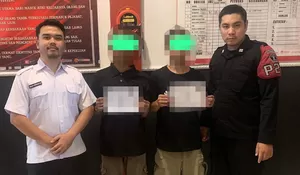 Berkah Ramadan, Dua Warga Binaan Rutan Depok Bebas : Disambut Isak Tangis Haru Keluarga 