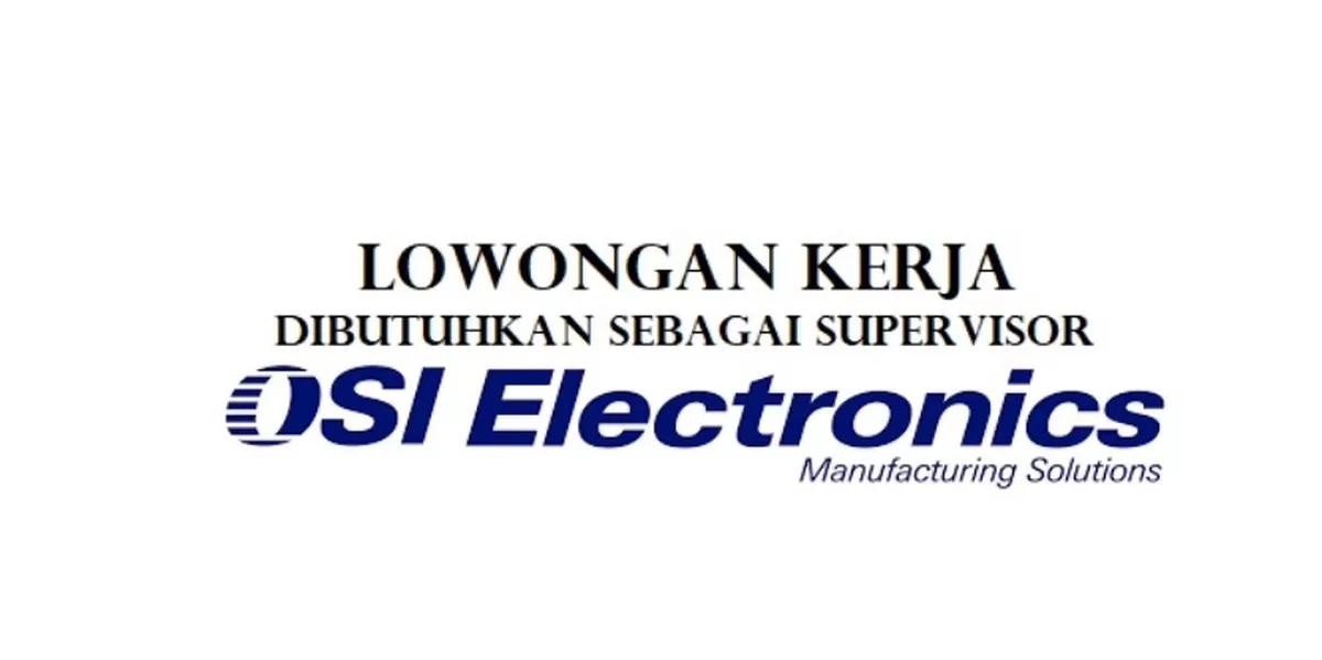 Dibutuhkan Segera untuk Posisi Sebagai Supervisor.