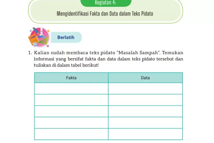 Kunci Jawaban Bahasa Indonesia Kelas 8 Bab 6 Kurikulum Merdeka Halaman ...