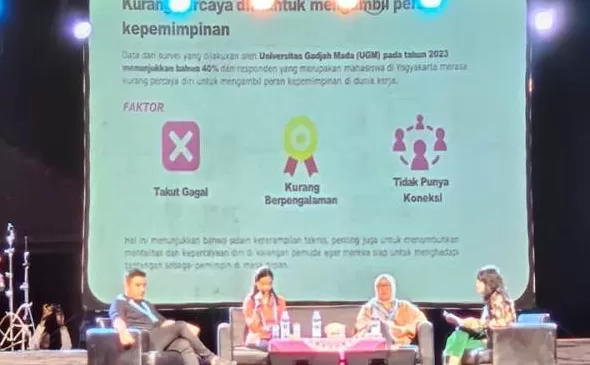Talk show Generasi Muda untuk Masa Depan Bangsa: Berkarya, Berkarir, dan Berkontribusi (Indah Gita Pertiwi)