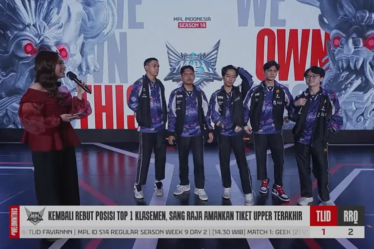 Hasil Akhir Match RRQ vs Team Liquid Hari Ini W9 MPL ID S14, Tim Fight Berkelas Tersaji, Upper Bracket Jadi Milik Sang Raja (YouTube MPL Indonesia)