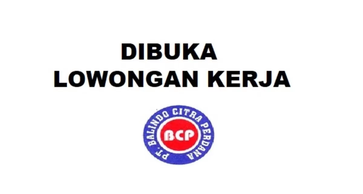 Segera Dibutuhkan untuk Posisi Sebagai Purchasing Staff .