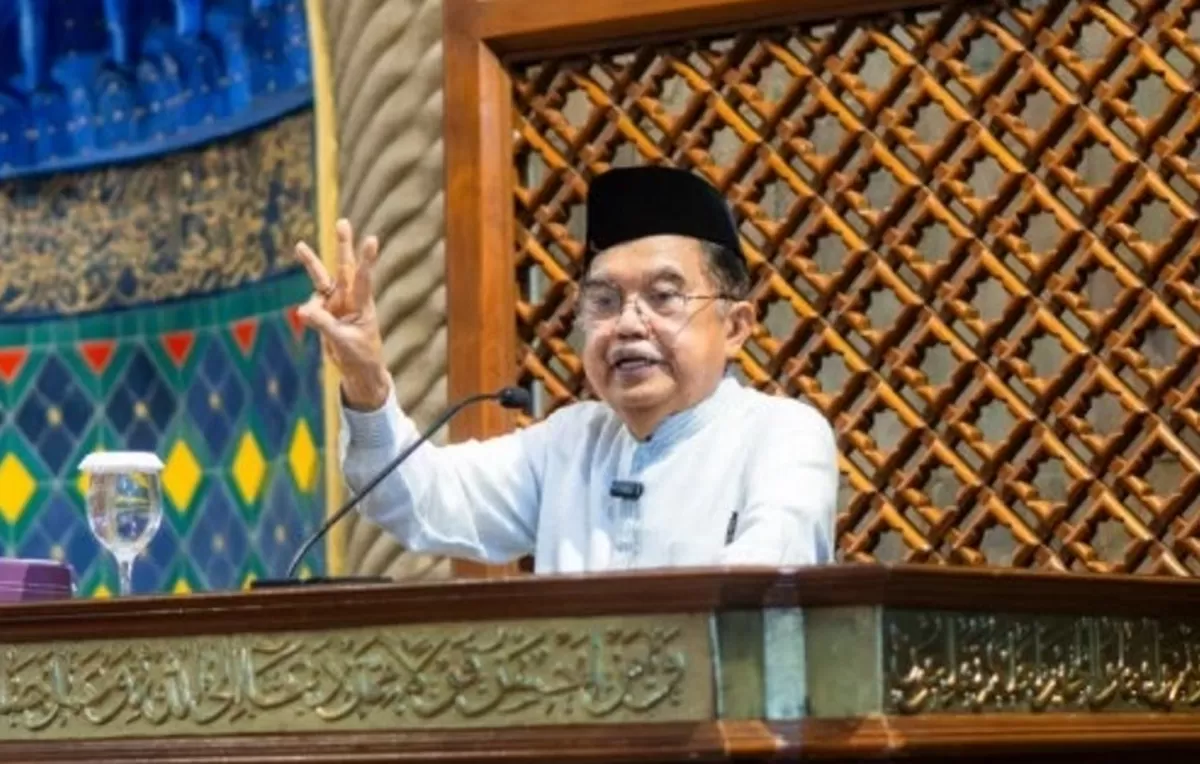Jusuf Kalla mengisi ceramah tarawih di sesi Ramadan Public Lecture di Masjid Kampus UGM, Kamis 5 Maret 2026 lalu.(Foto:ugm.ac.id)